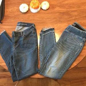 Set of two Old Navy Jeans! Size 2.
